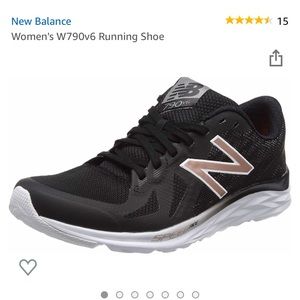 New Balance Women’s 790v6 Running Shoe Rose Gold